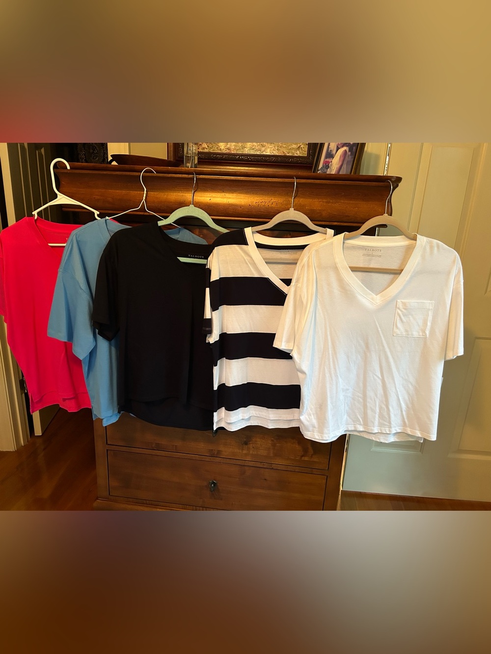 Talbots pocket Ts size small